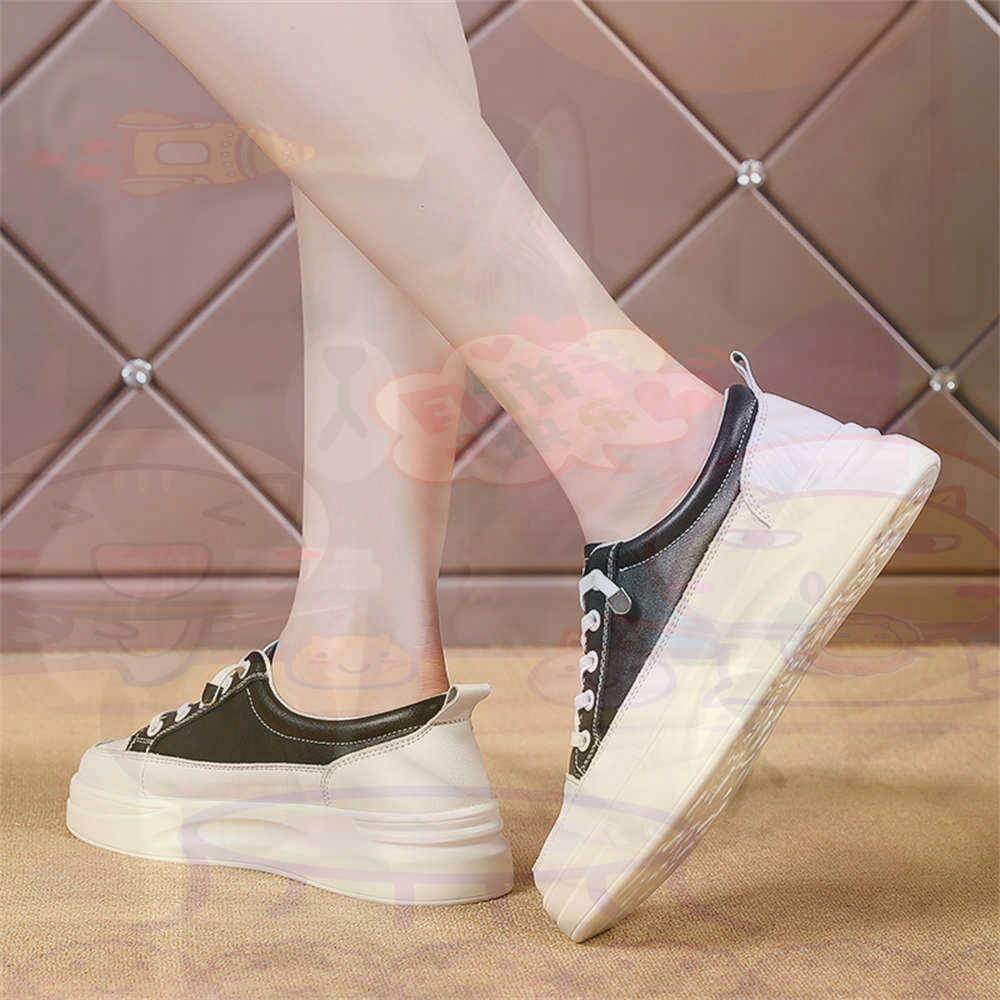 Men'S Shoes Good For Wide Feet - Lace-up Chunky Loafers Woman Skateboarding Sports