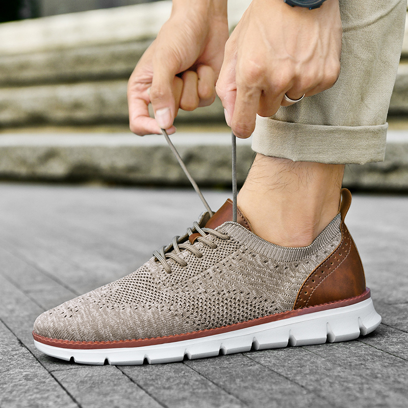 Men Shoes Classic - Men Casual Shoes Classic Breathable Brogue