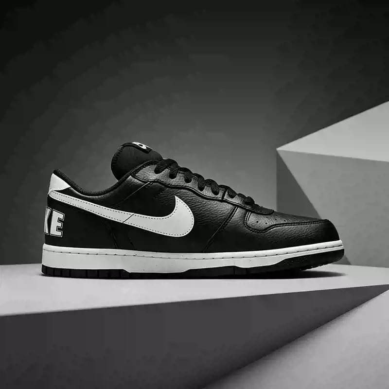 Men'S Shoes Nike Black - Nike BIG NIKE LOW Men's Sports