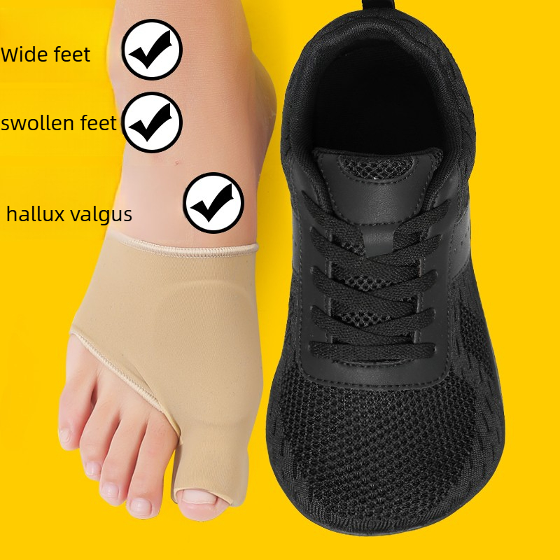 Men'S Shoes With Wide Toe Box - Unisex Wide Toe Box Sneakers Breathable