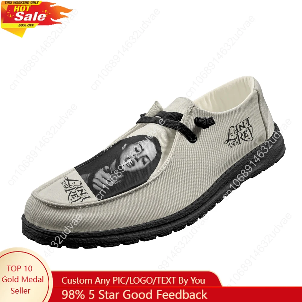Men'S Shoes Loafers Casual - Lana Del Rey Singer Loafers Men