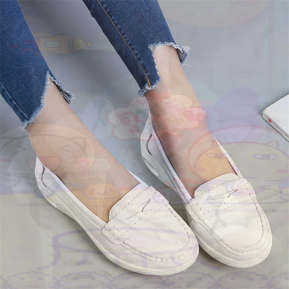 Men'S Shoes Good For Wide Feet - Soft Slip-on Womens Large Size Shoes