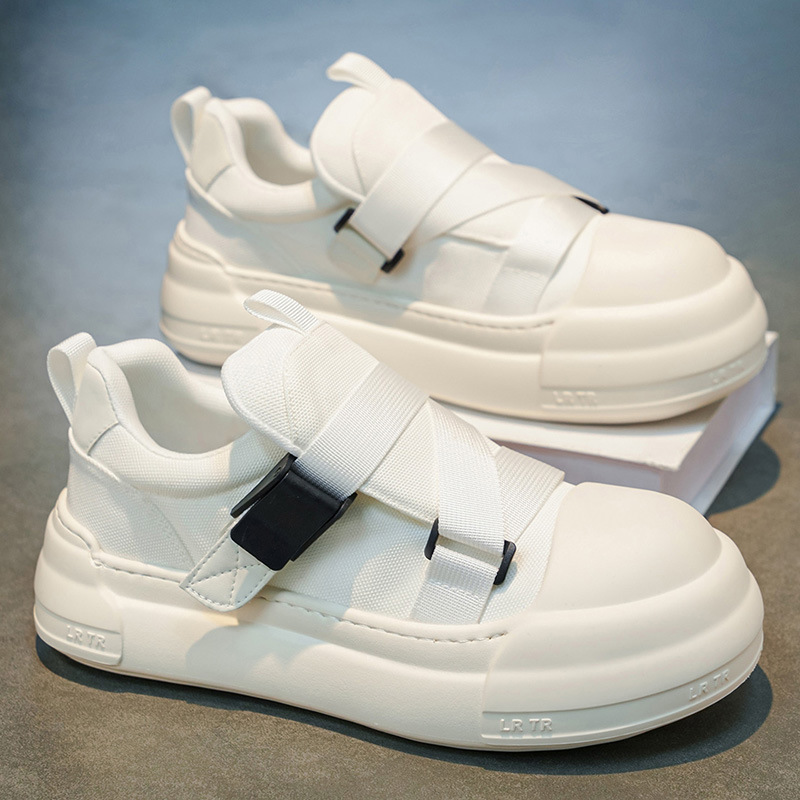 Men'S Shoes With Velcro - Men's Casual Sports Shoes Breathable Versatile