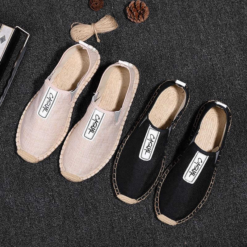 Men'S Shoes Loafers Casual - Linen Male Casual Shoes Loafers Mens