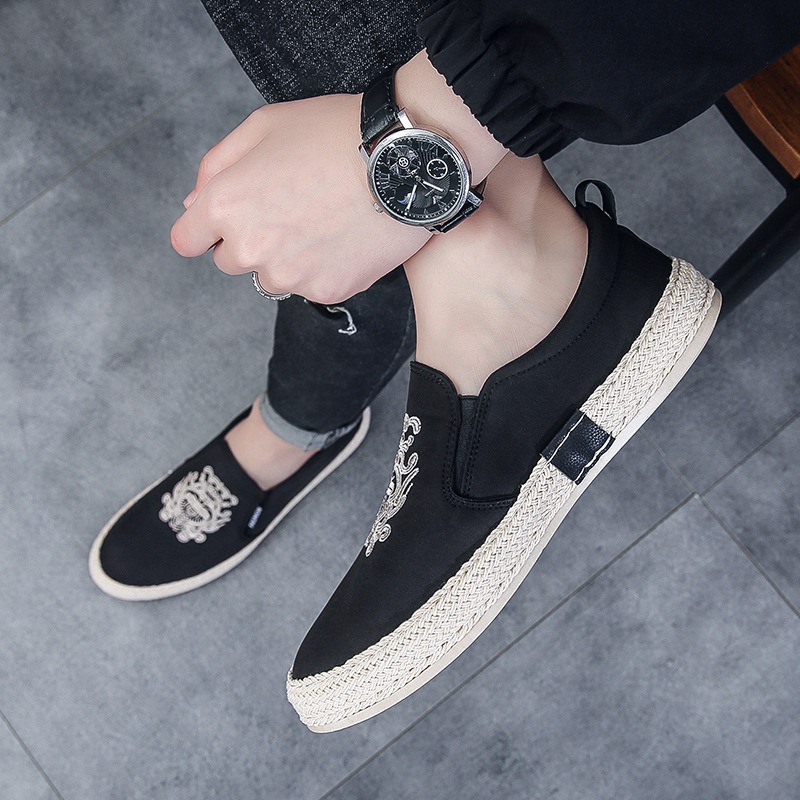 black Breathable shoes for man - Men'S Shoes Loafers Casual review and price