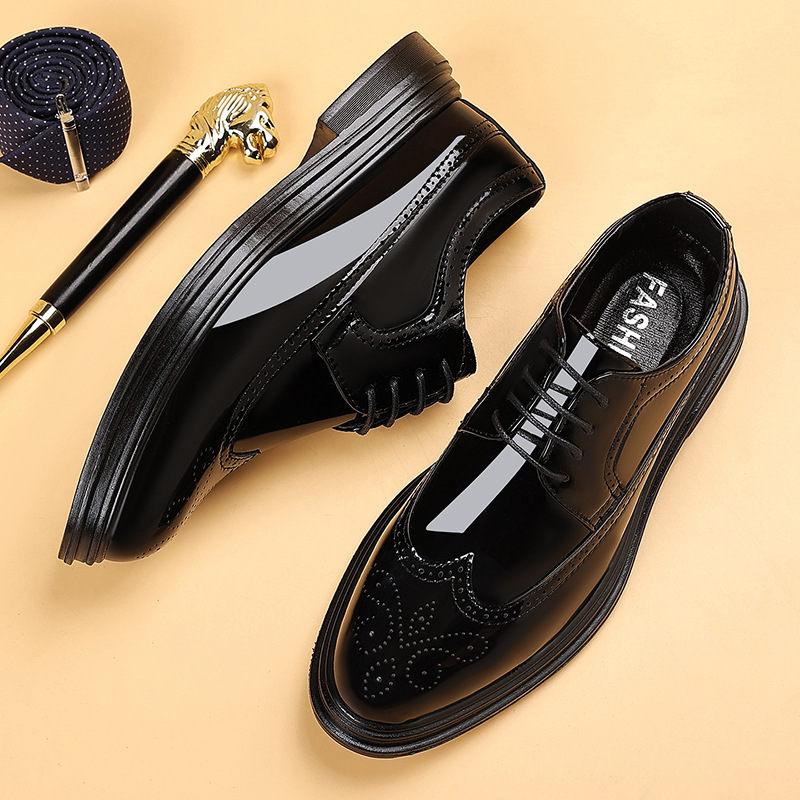 Men's Patent Leather Brogue Dr - Men'S Shoes Brogues review and price
