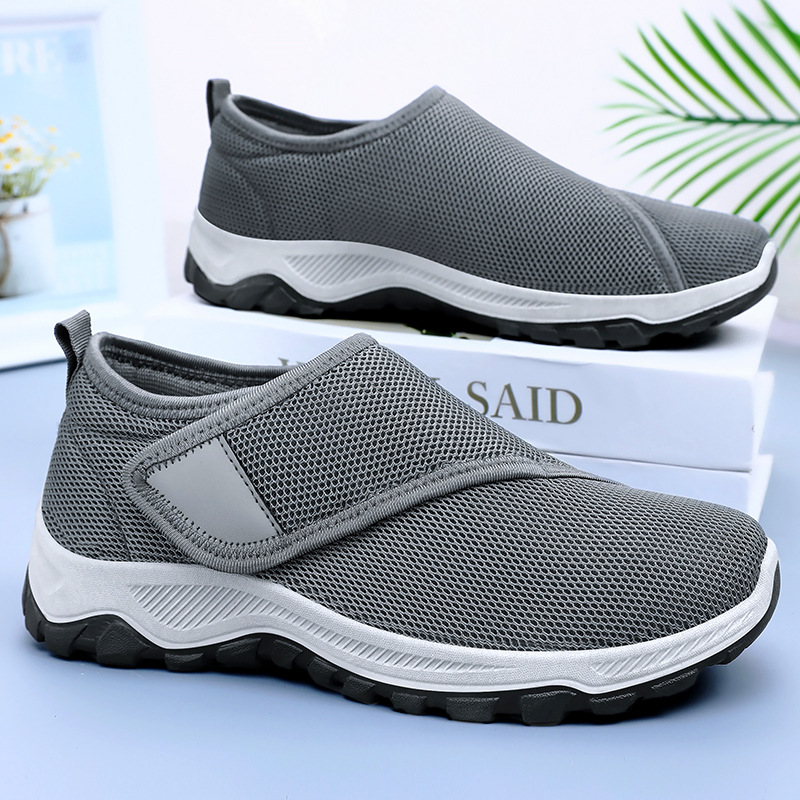 2026 New Summer Men's Mesh Sho - Men'S Shoes With Velcro review and price