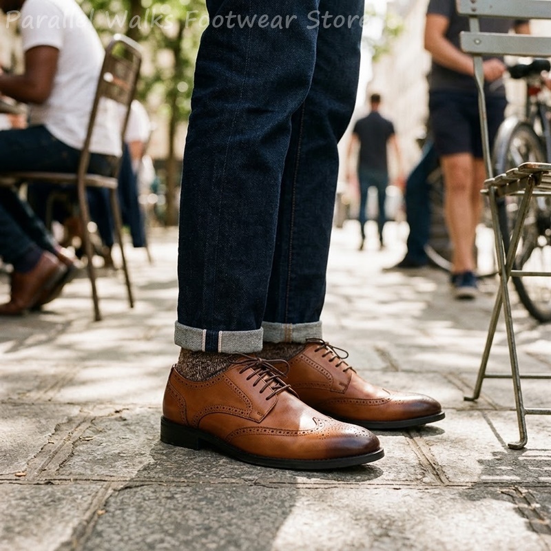 Men Brogue Derby Shoes Formal  - Men'S Shoes Brogues review and price