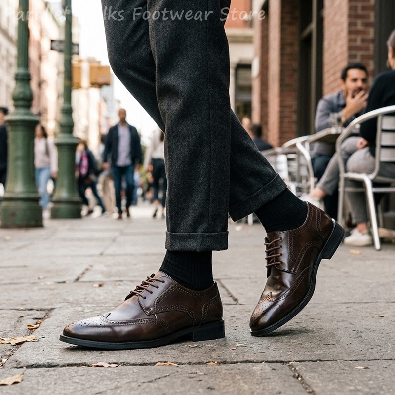 Men Brogue Derby Shoes Formal  - Men'S Shoes Brogues review and price