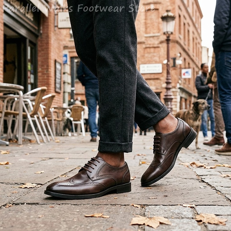 Men Brogue Derby Shoes Formal  - Men'S Shoes Brogues review and price