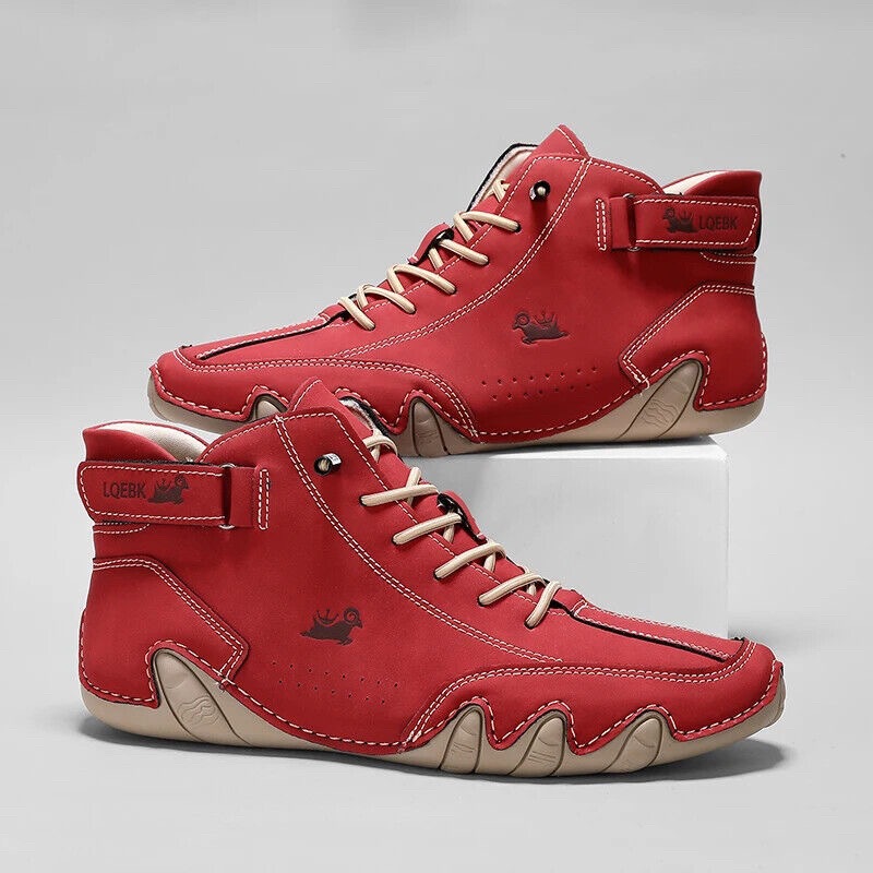 Leather Casual Shoes Sneakers  - Men Shoes Type review and price