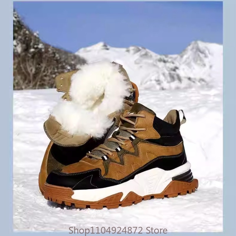 Winter Warm Wool Cotton Shoes  - Men'S Shoes Qn review and price