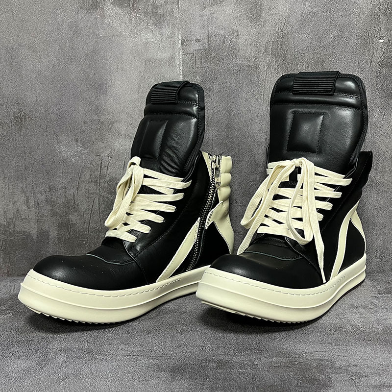 Men‘s High Top Shoes Women Lea - Men Shoes Classic review and price
