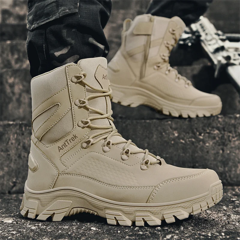 New Men Tactical Boots Hunting - Men Shoes Brands review and price