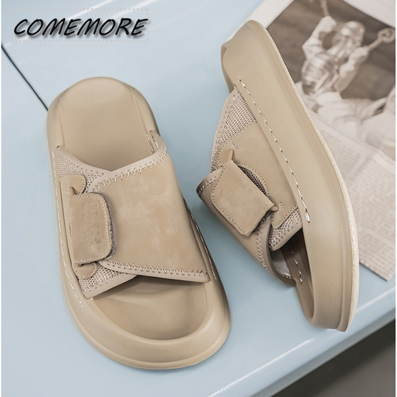 Comemore Men's Thick-Soled Ind - Men'S Shoes With Velcro review and price