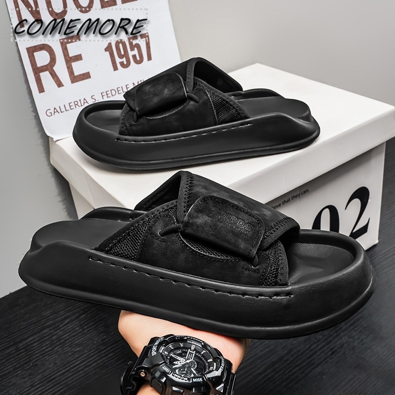 Comemore Men's Thick-Soled Ind - Men'S Shoes With Velcro review and price