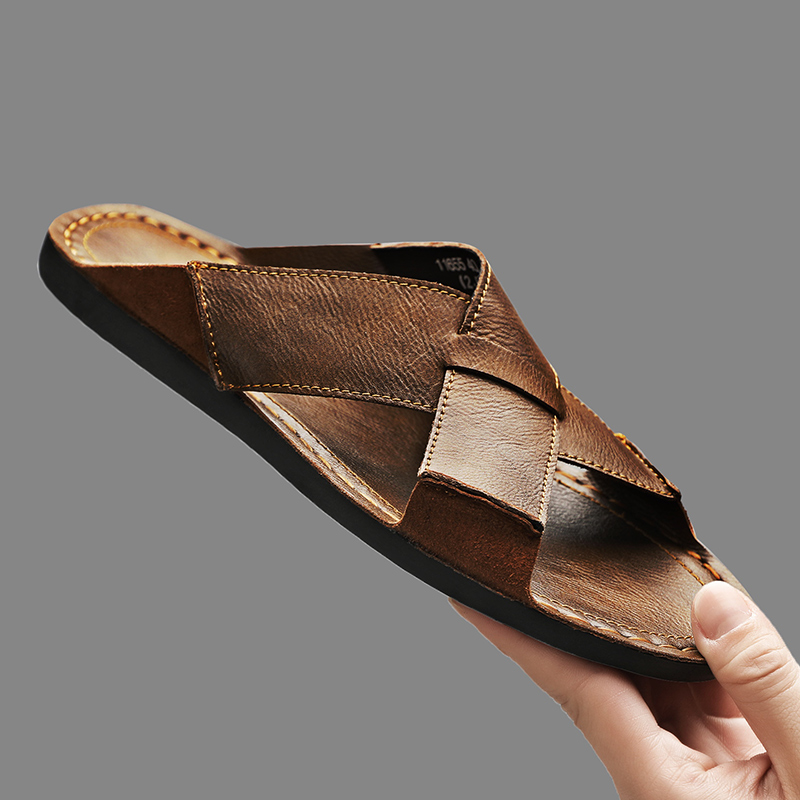 Fashion Genuine Leather Men Sl - Men'S Shoes Qn review and price