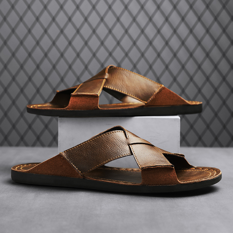 Fashion Genuine Leather Men Sl - Men'S Shoes Qn review and price