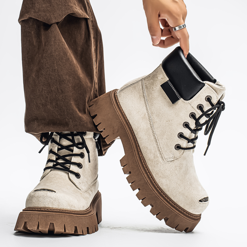 Classic High Top Boots Outdoor - Men'S Shoes With Wide Toe Box review and price