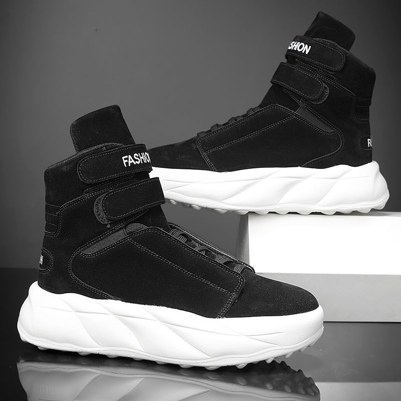 2026 Purple High Top Sneakers  - Men'S Shoes With Velcro review and price