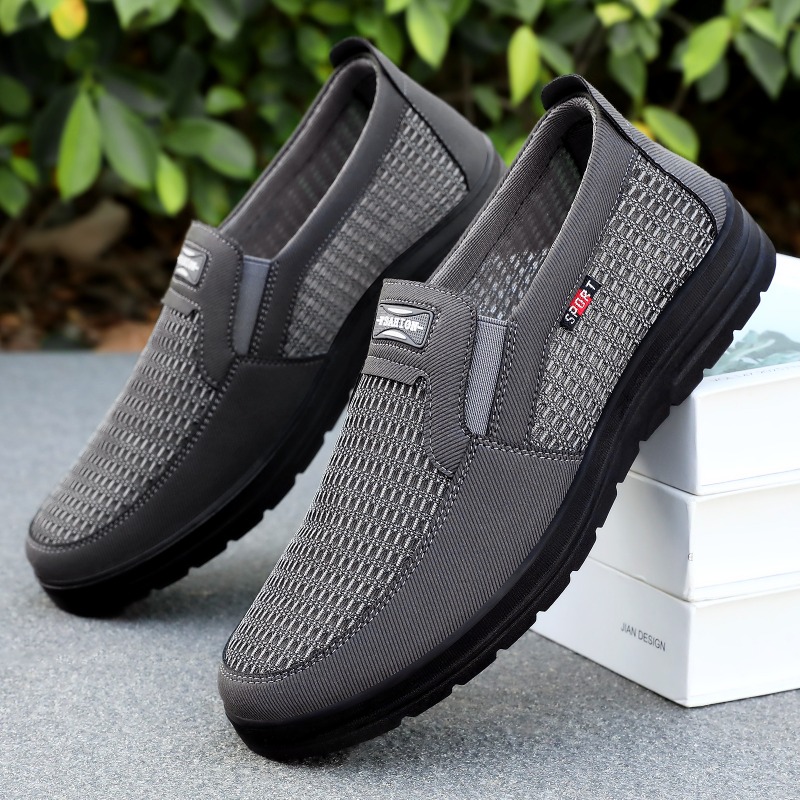Men Slip‑on Breathable Mesh Lo - Men'S Shoes Loafers Casual review and price