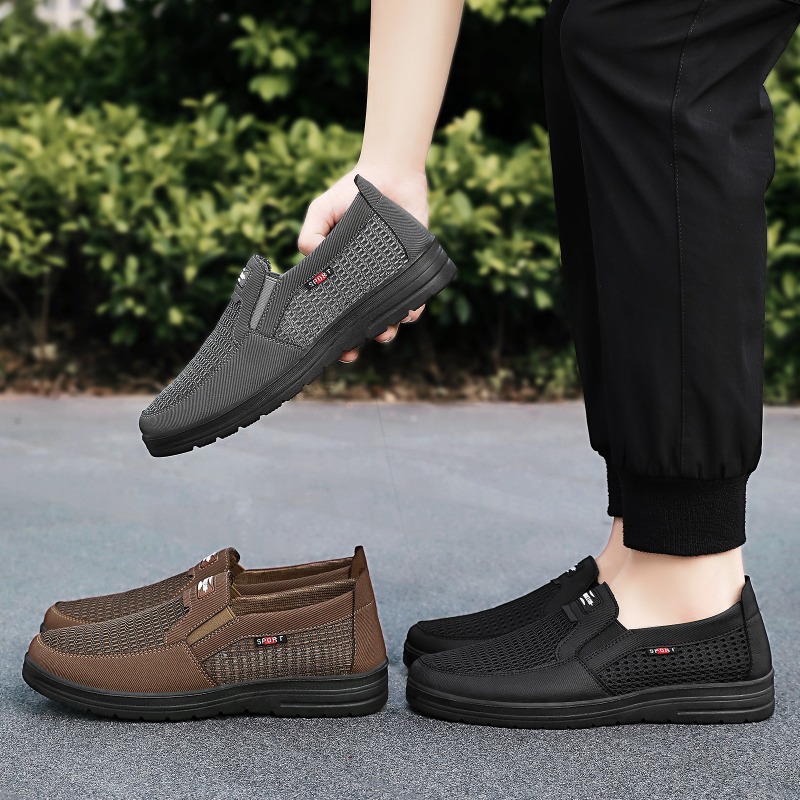 Men Slip‑on Breathable Mesh Lo - Men'S Shoes Loafers Casual review and price