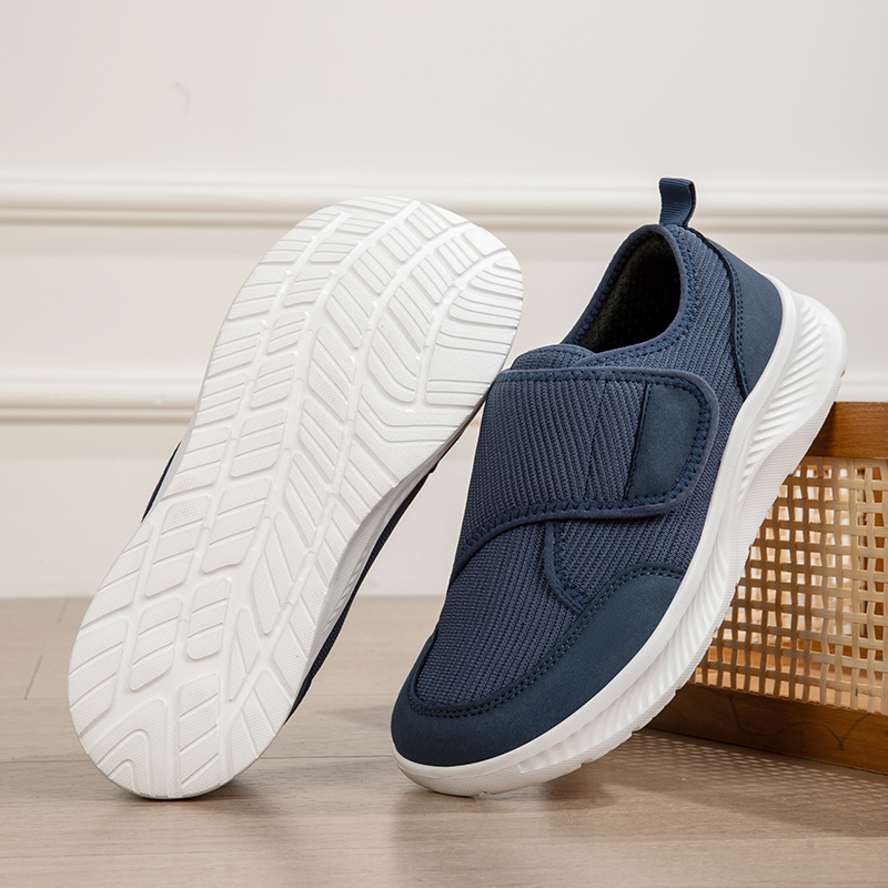 Men's Wide-Fit Mesh Breathable - Men'S Shoes With Velcro review and price