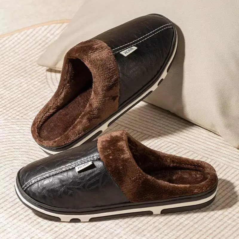 Men's Big Size Winter Slippers - Men'S Shoes Qn review and price
