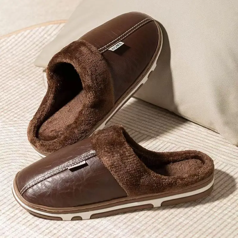 Men's Big Size Winter Slippers - Men'S Shoes Qn review and price