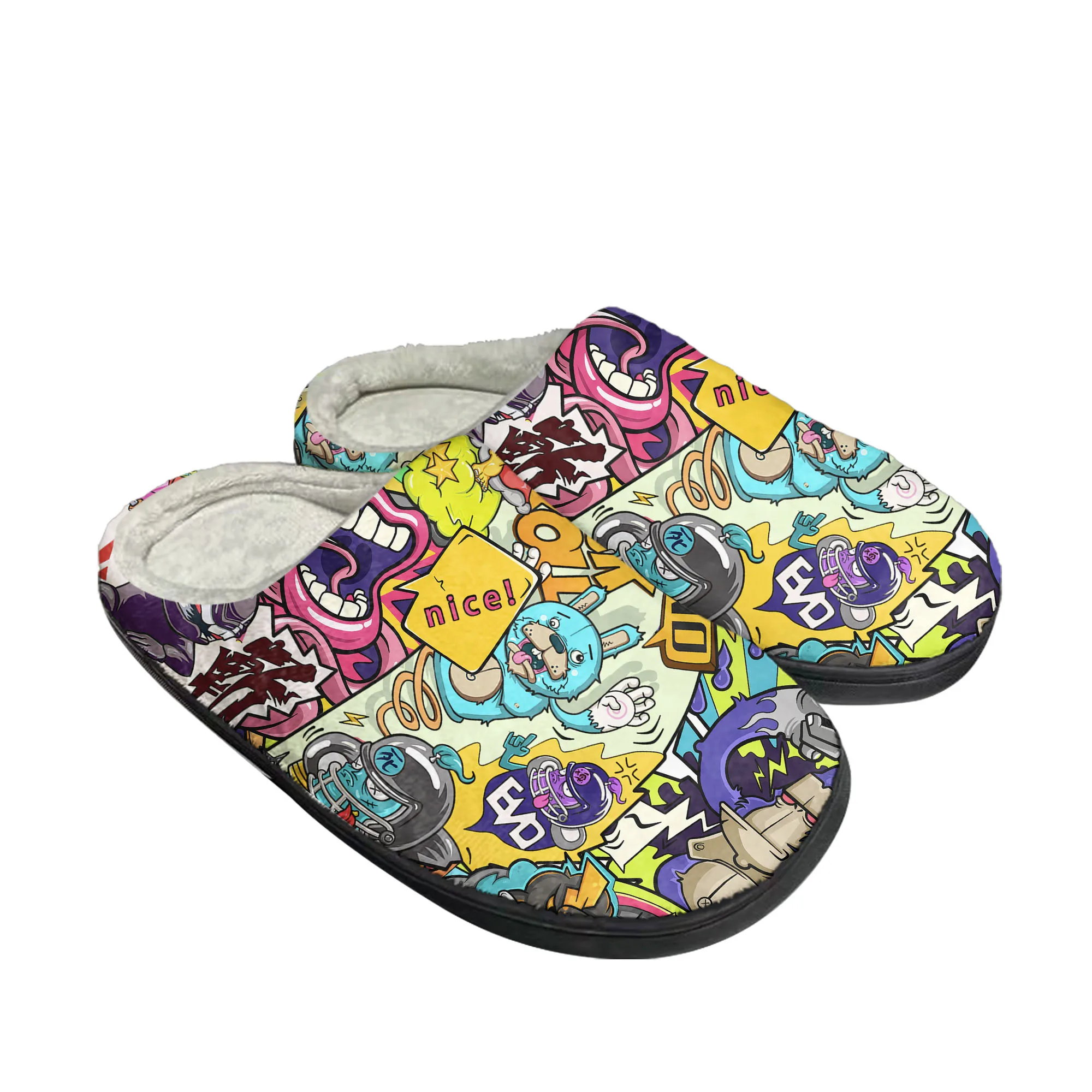 Street Art Graffiti Home Cotto - Men Shoes High review and price