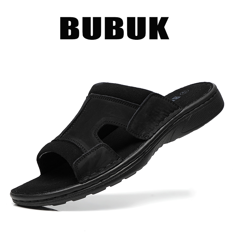 Bubuk Men's Outdoor Slip-On Le - Men'S Shoes With Velcro review and price