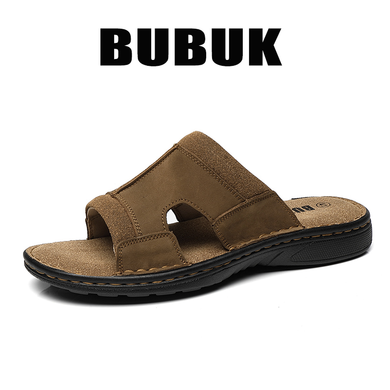 Bubuk Men's Outdoor Slip-On Le - Men'S Shoes With Velcro review and price