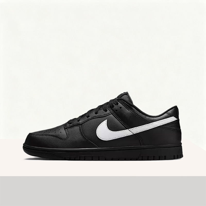 Nike Dunk Low-Top Skate Shoes  - Men'S Shoes Nike Black review and price