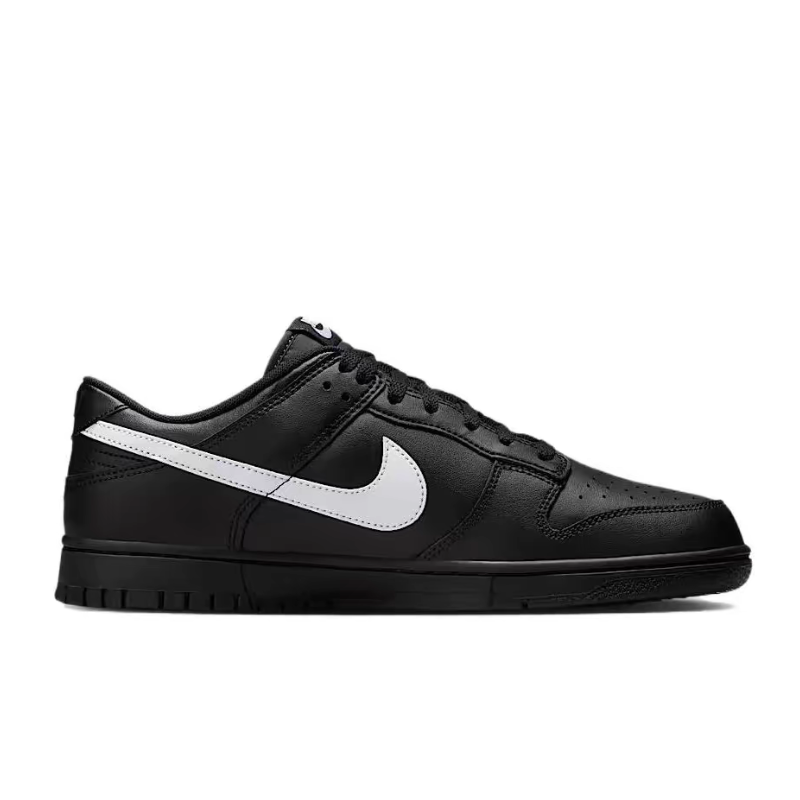 Nike Dunk Low-Top Skate Shoes  - Men'S Shoes Nike Black review and price