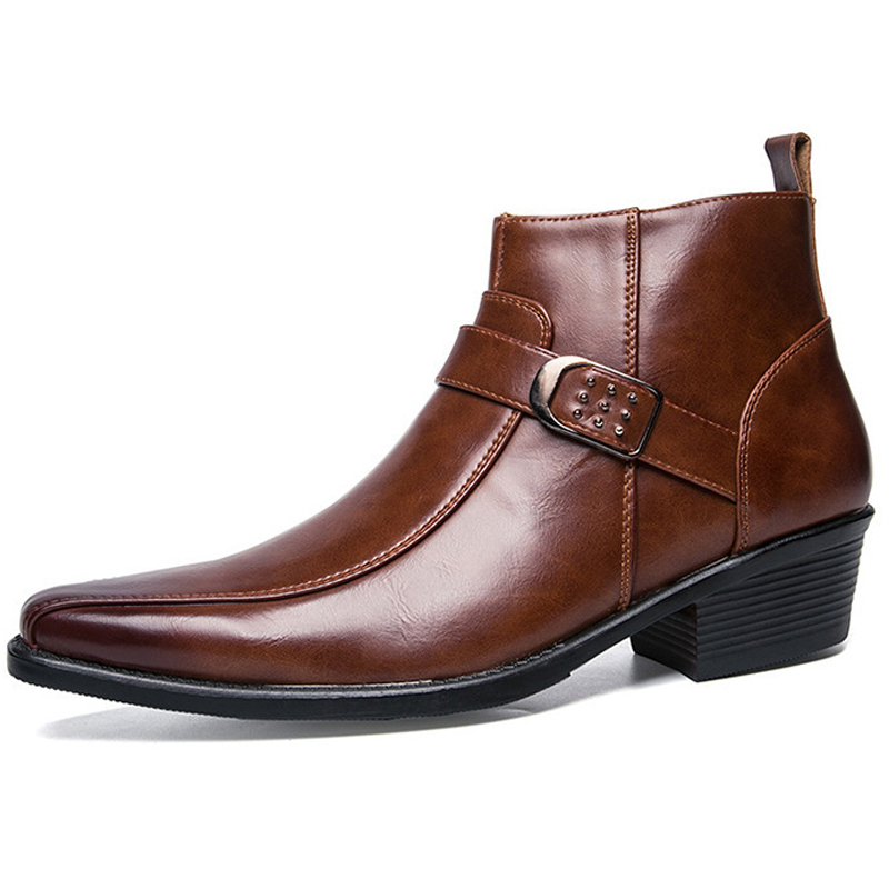 2026 New Men's Retro Cowboy Bo - Men Shoes Brands review and price