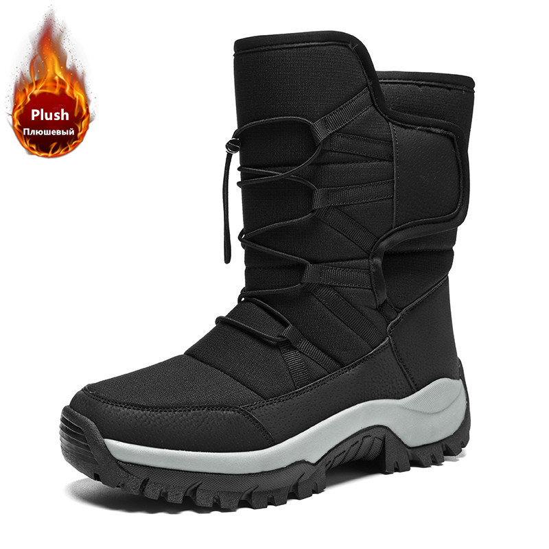 Men's Warm Plush Couple Snow B - Men Shoes Brands review and price