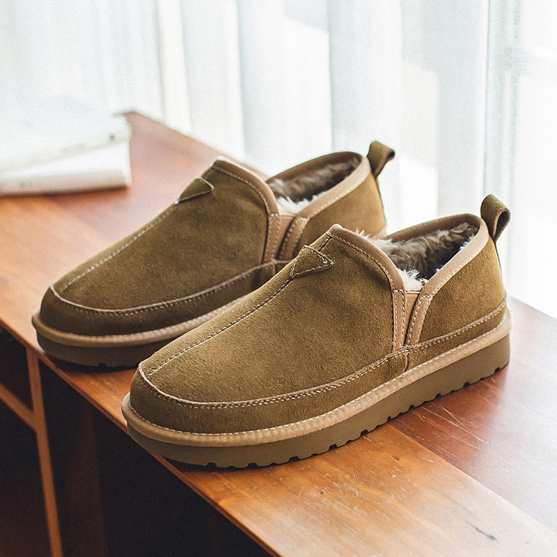Winter Women Men Genuine Cow L - Men Shoes Classic review and price