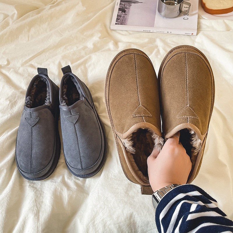 Winter Women Men Genuine Cow L - Men Shoes Classic review and price