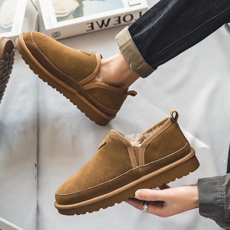 Winter Women Men Genuine Cow L - Men Shoes Classic review and price