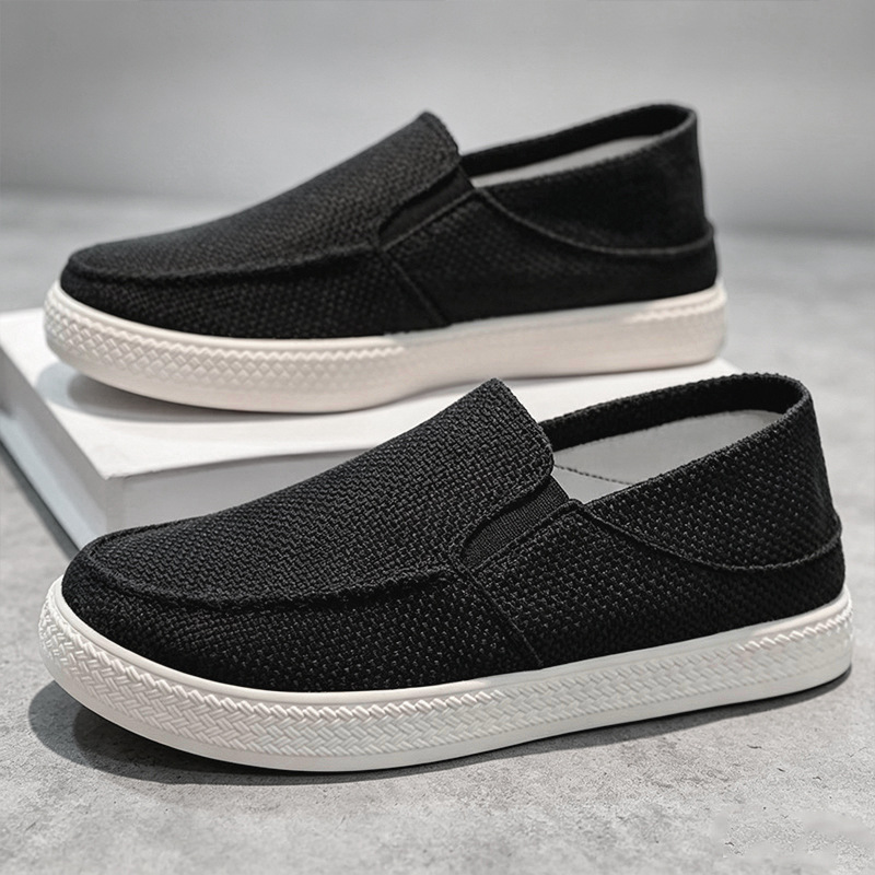 Men Linen Slip On Loafers Brea - Men'S Shoes Loafers Casual review and price