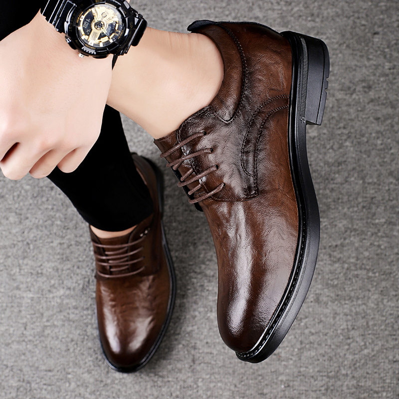 Leather Casual Elevator Shoes  - Men'S Shoes Qn review and price