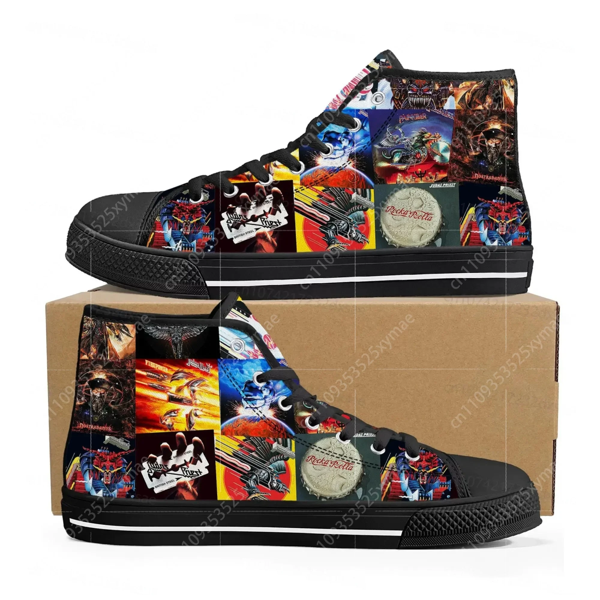 Judas Priest Heavy Metal Rock  - Men'S Shoes Qn review and price